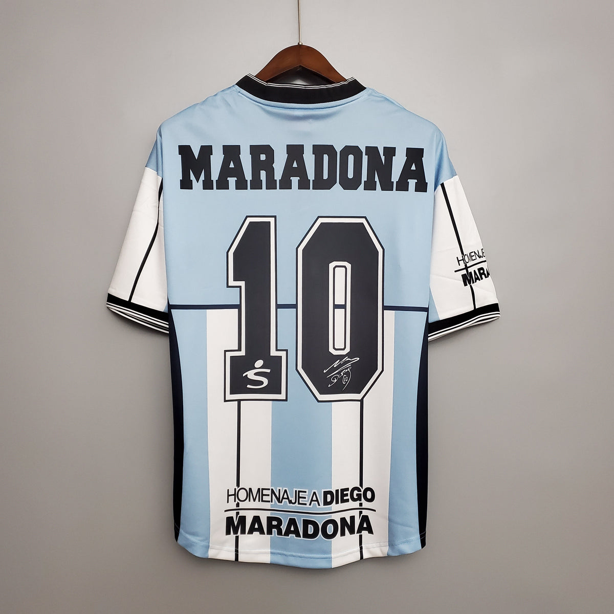 Camiseta Argentina Edición Comemorativa Local 2001 Hombre (Retro) - Versión Hincha