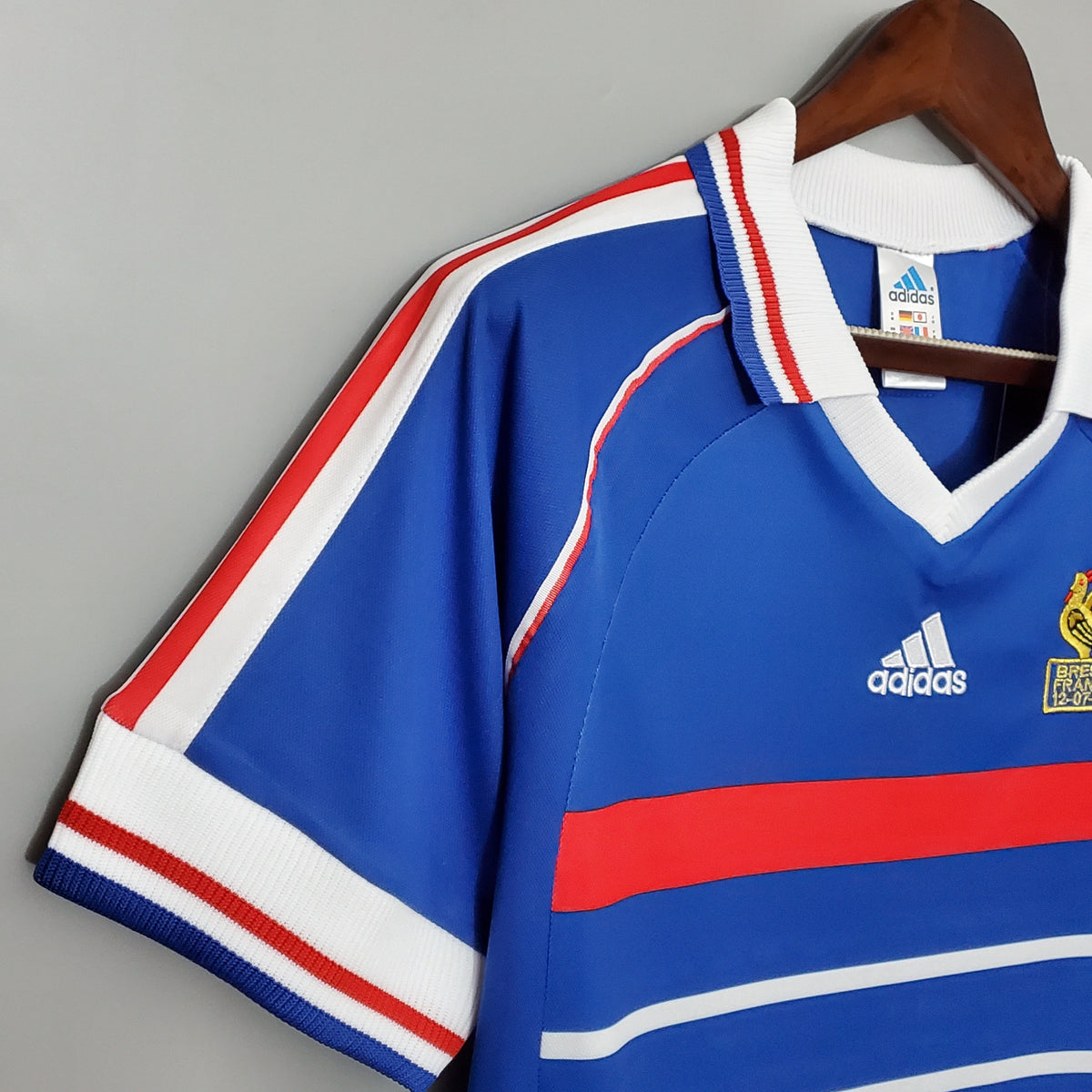 Camiseta Francia I 98/99 Hombre (Retro) - Versión Hincha