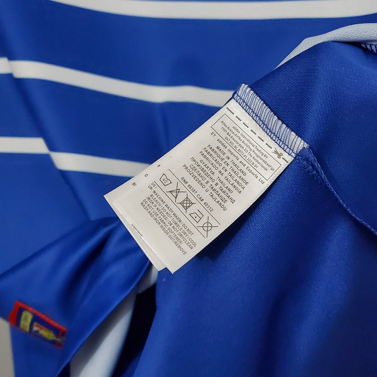 Camiseta Francia I 98/99 Hombre (Retro) - Versión Hincha