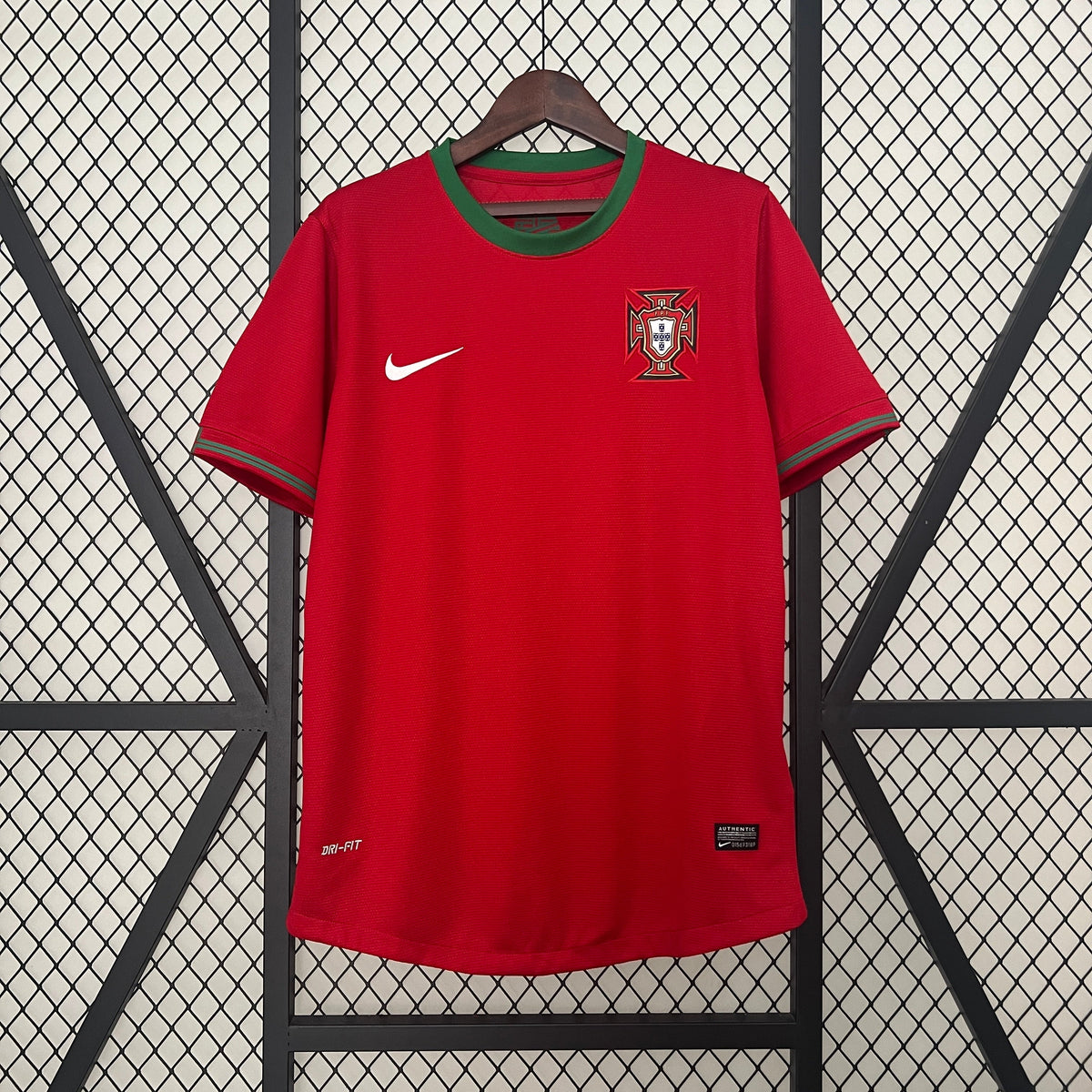 Camiseta Portugal Local 2012 Hombre (Retro) - Versión Hincha