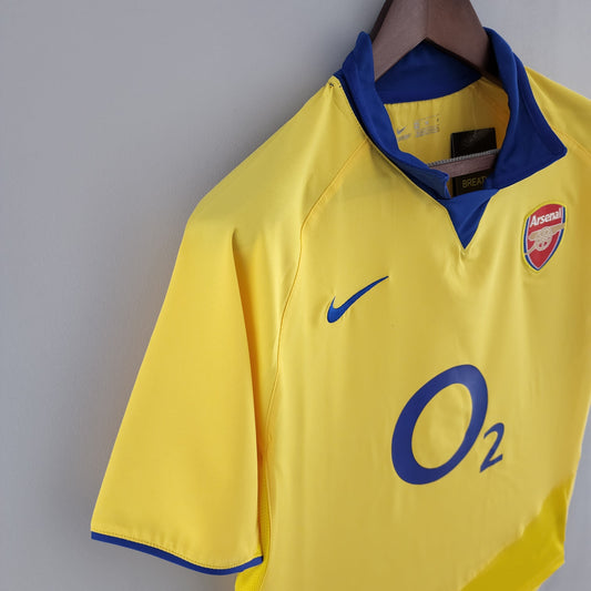 Camiseta Arsenal 03/05 I Hombre (Retro) - Versión Hincha