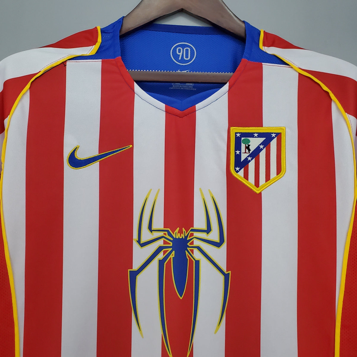 Camiseta Atlético De Madrid I 04/05 Hombre (Retro) - Versión Hincha
