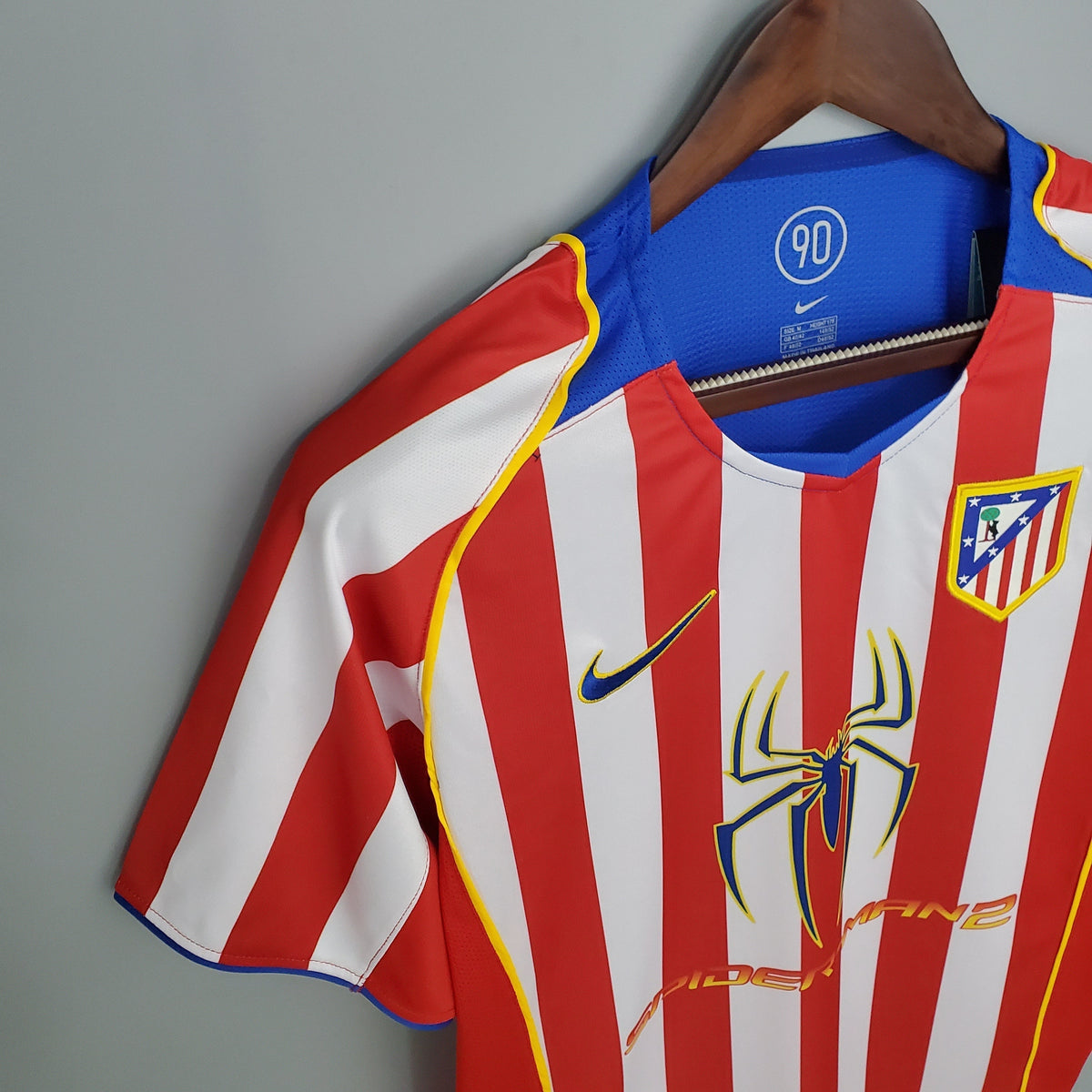 Camiseta Atlético De Madrid I 04/05 Hombre (Retro) - Versión Hincha