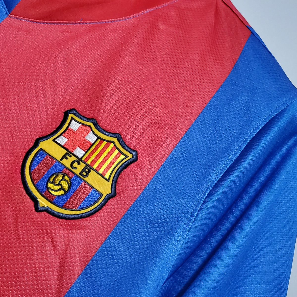 Camiseta Barcelona I 06/07 Hombre (Retro) - Versión Hincha