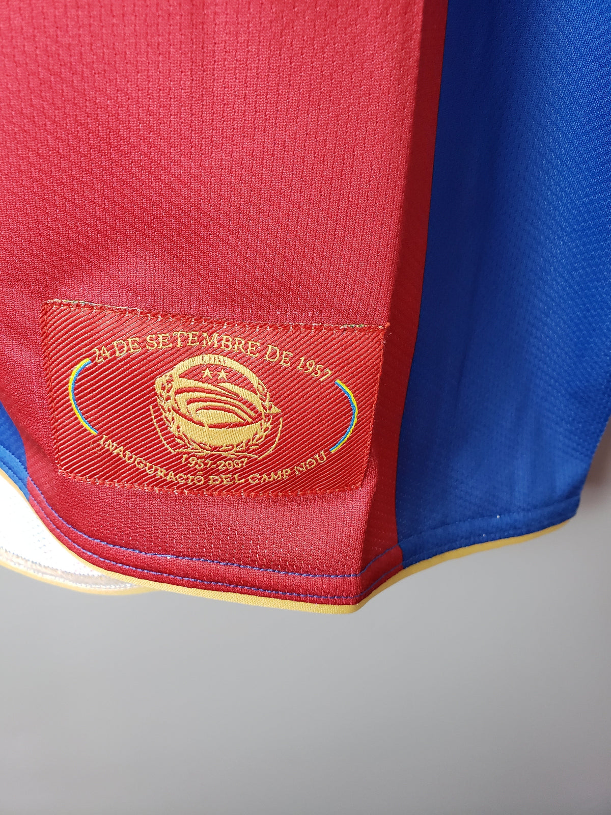 Camiseta Barcelona I 07/08 Hombre (Retro) - Versión Hincha