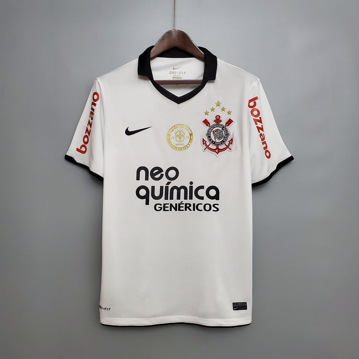 Camiseta Corinthians Local 2012 Hombre (Retro) - Versión Hincha