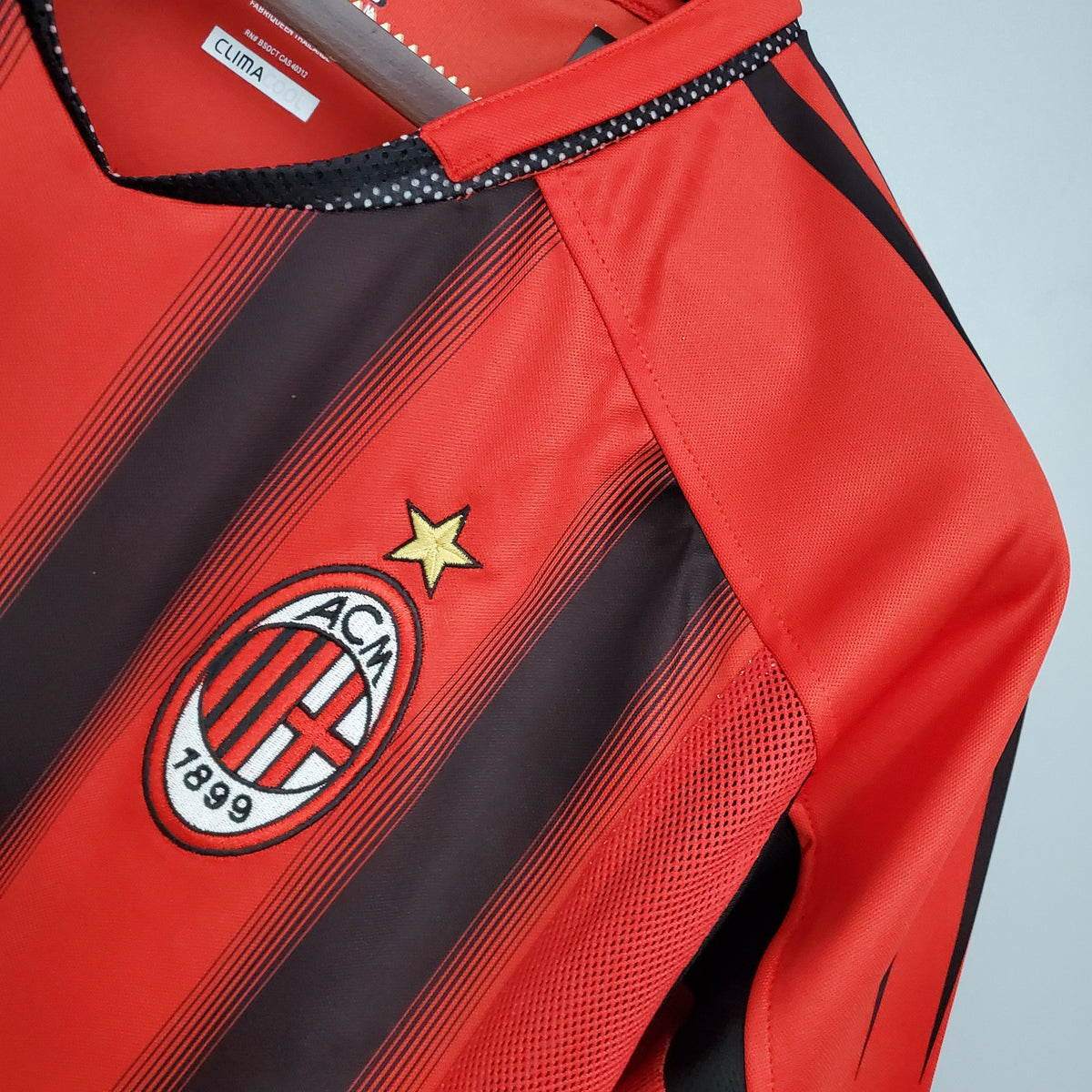Camiseta Milan Xiii 04/05 Hombre (Retro) - Versión Hincha