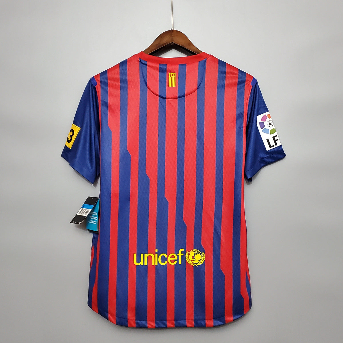 Camiseta Barcelona I 11/12 Hombre (Retro) - Versión Hincha