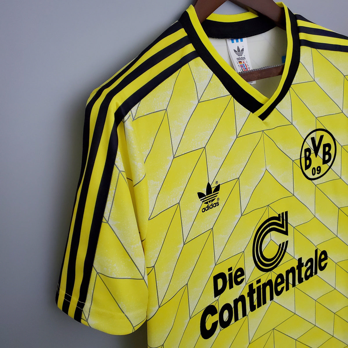 Camiseta Borussia Dortmund Visitante 1988 Hombre (Retro) - Versión Hincha
