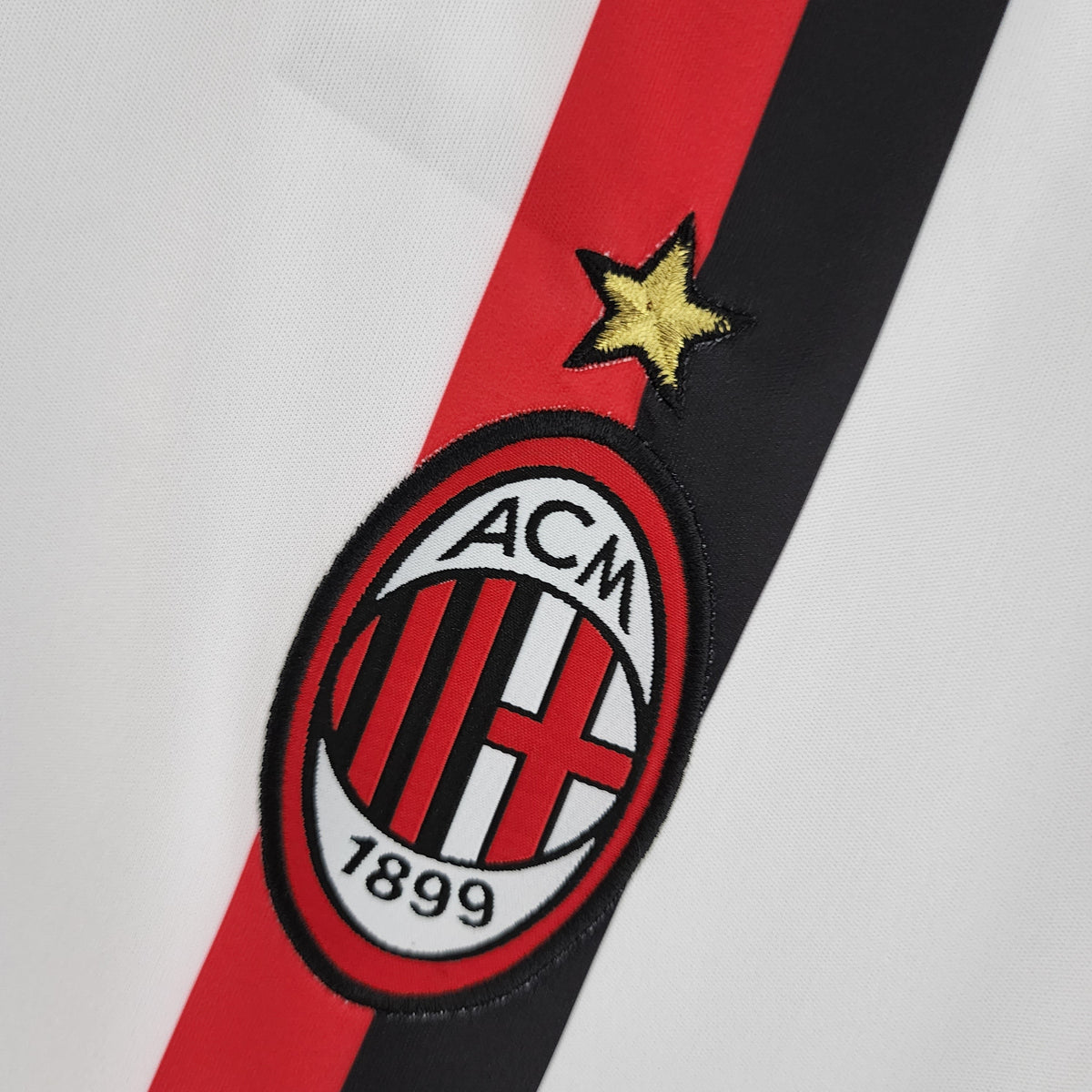 Camiseta Milan Xv 11/12 Hombre (Retro) - Versión Hincha