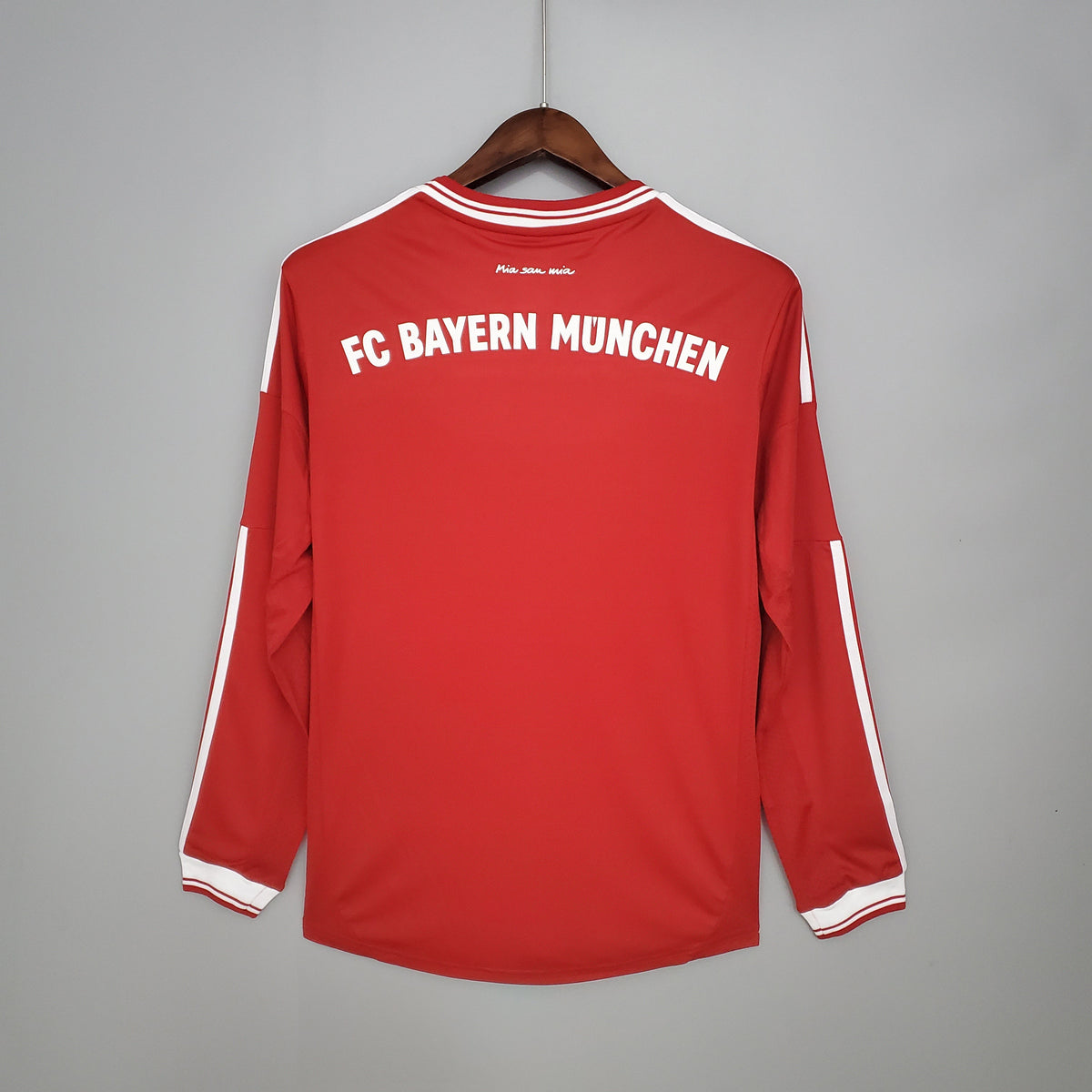 Camiseta Bayern De Munich Local 2013 Hombre (Retro) Manga Larga - Versión Hincha