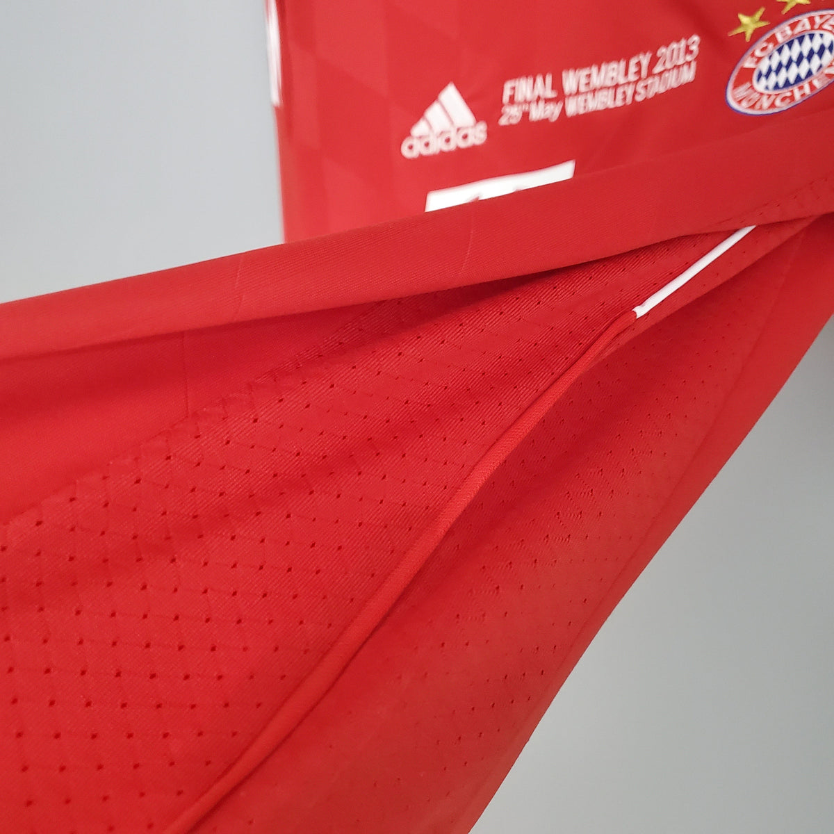 Camiseta Bayern De Munich Local 2013 Hombre (Retro) Manga Larga - Versión Hincha