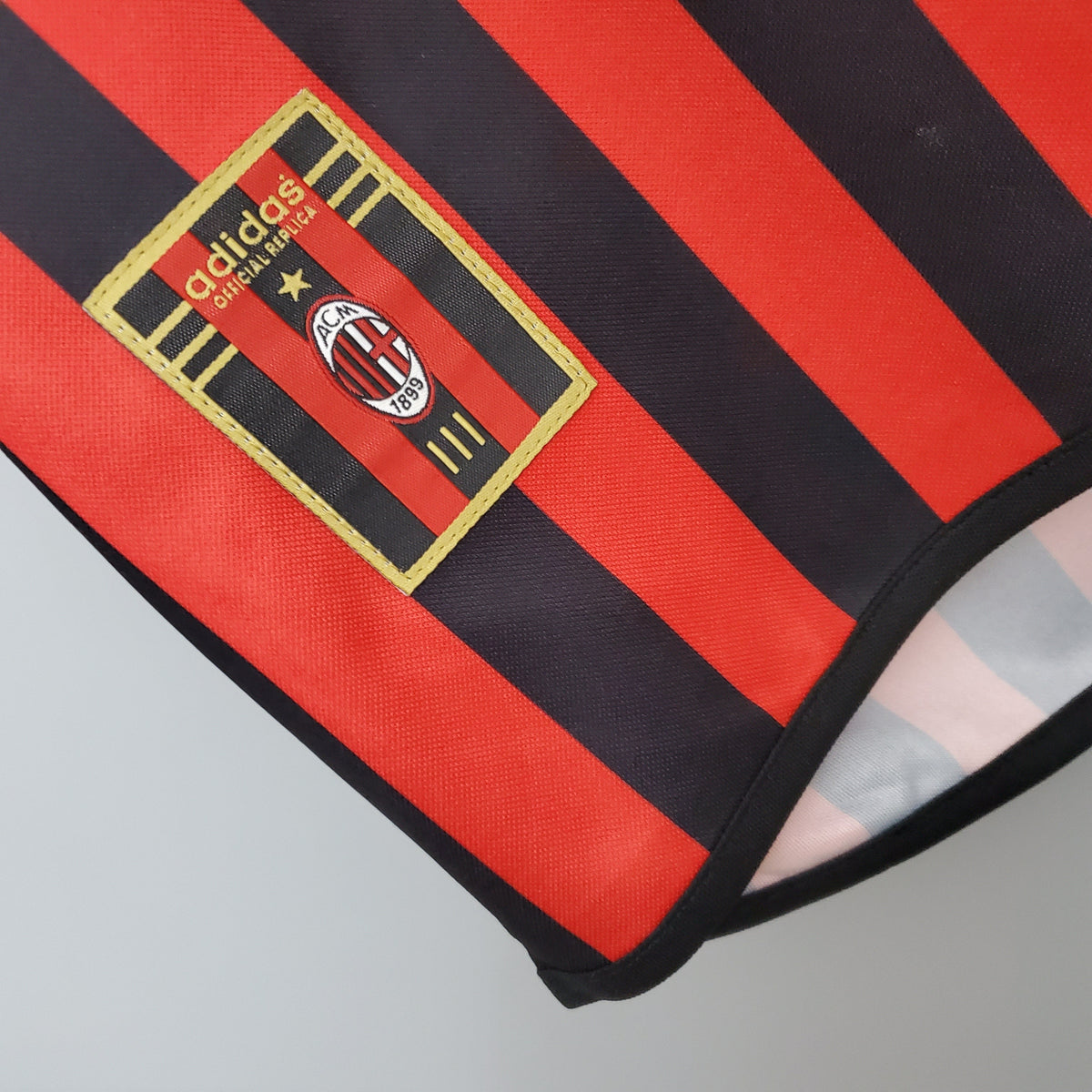 Camiseta Milan Xvi 99/00 Hombre (Retro) - Versión Hincha