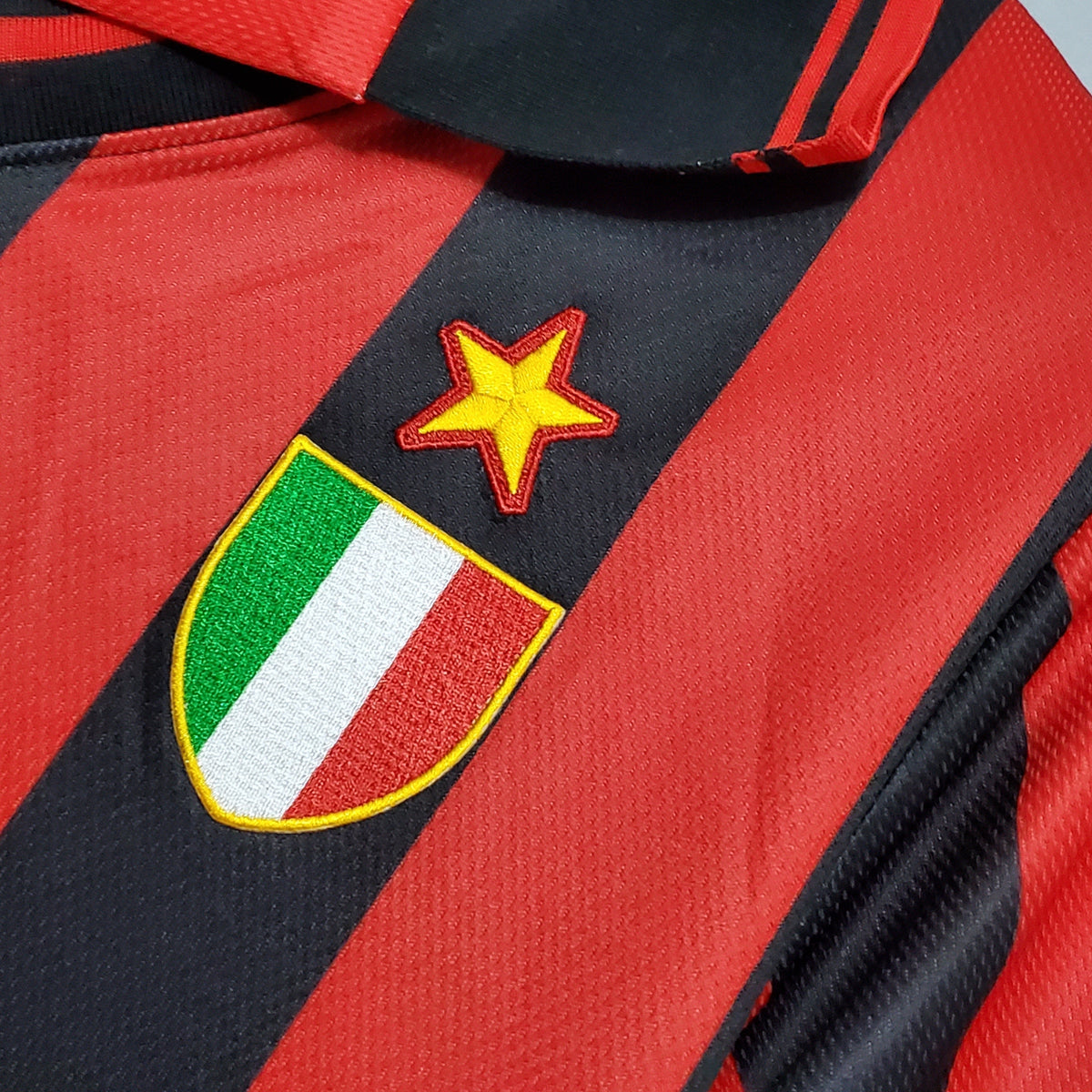 Camiseta Milan Ii 96/97 Hombre (Retro) - Versión Hincha