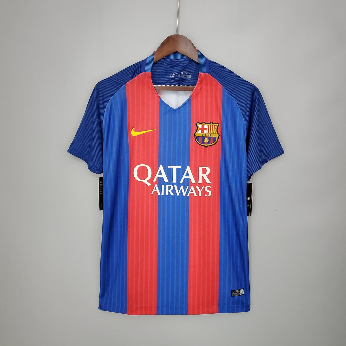 Camiseta Barcelona I 16/17 Hombre (Retro) - Versión Hincha