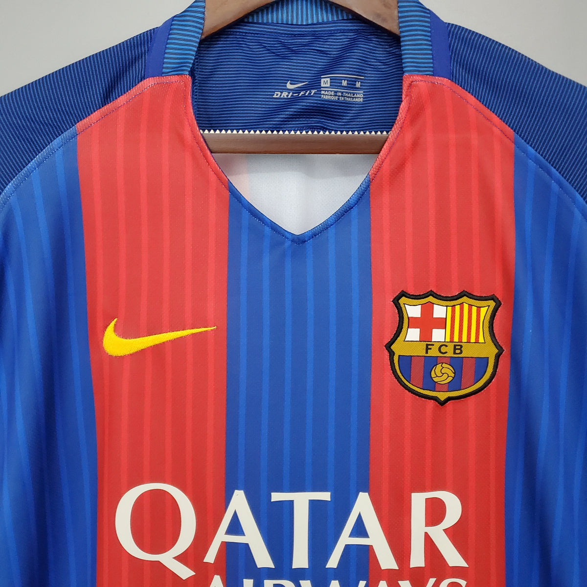 Camiseta Barcelona I 16/17 Hombre (Retro) - Versión Hincha