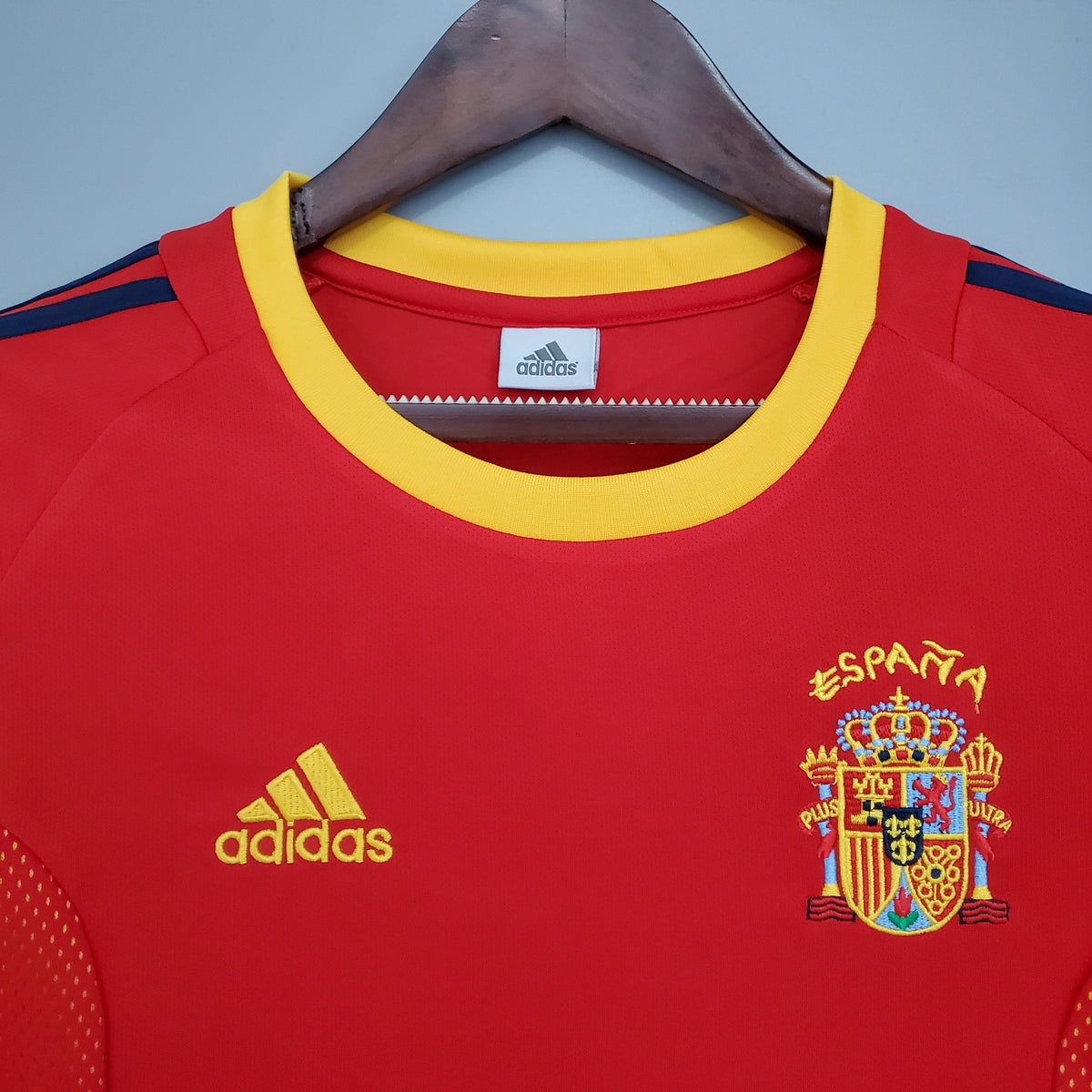 Camiseta España L 2002 Hombre (Retro) - Versión Hincha