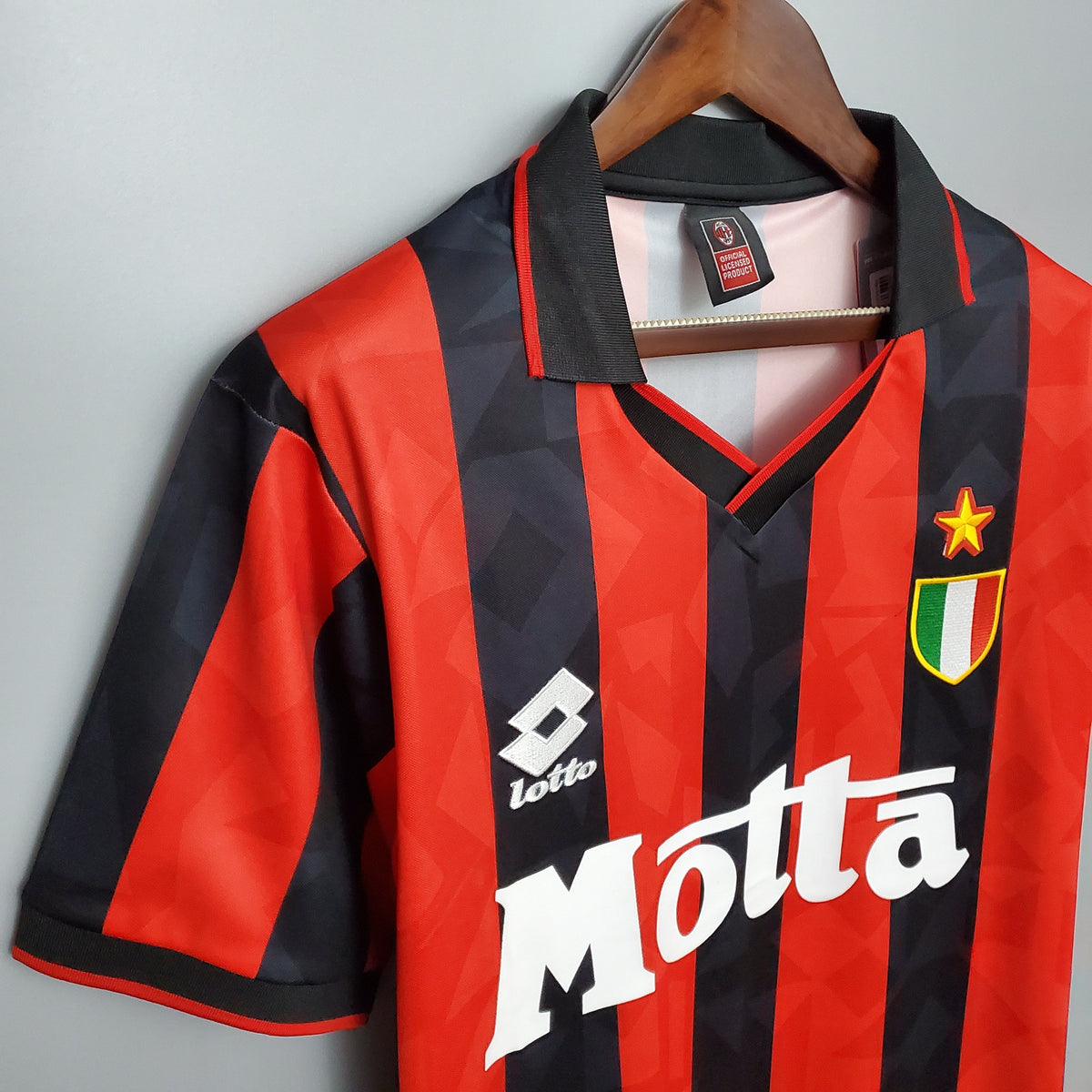 Camiseta Milan Iii 93/94 Hombre (Retro) - Versión Hincha