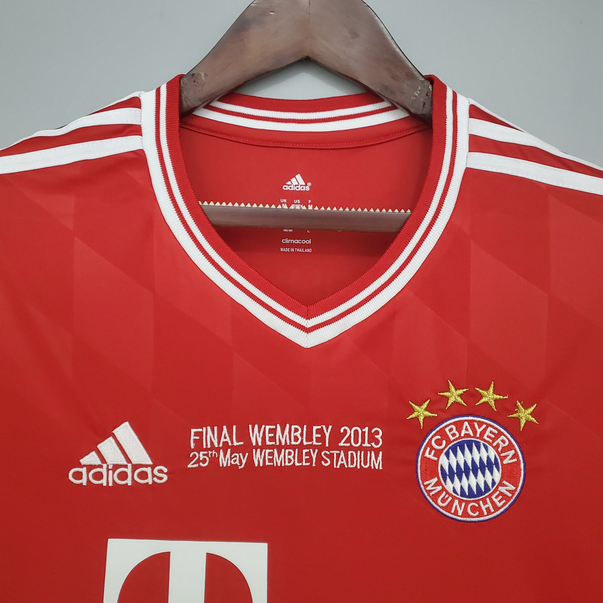 Camiseta Bayern De Munich Local 2013 Hombre (Retro) - Versión Hincha