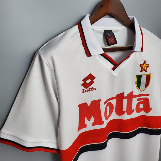 Camiseta Milan Iv 93/94 Hombre (Retro) - Versión Hincha