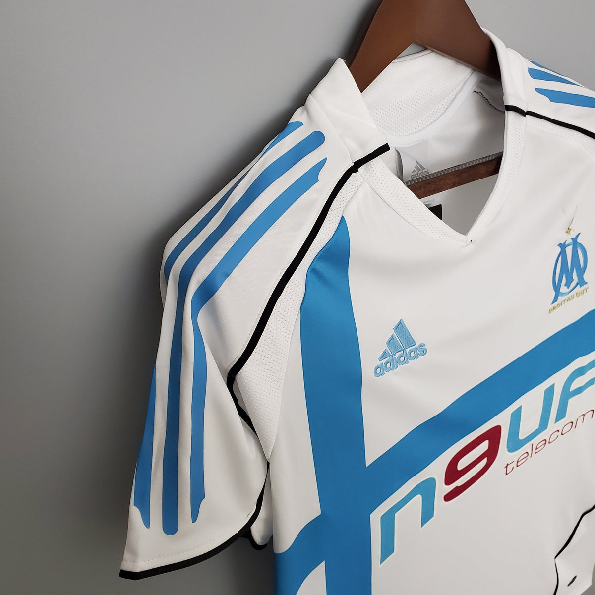 Camiseta Olympique Marseille Viii 05/06 Hombre (Retro) - Versión Hincha