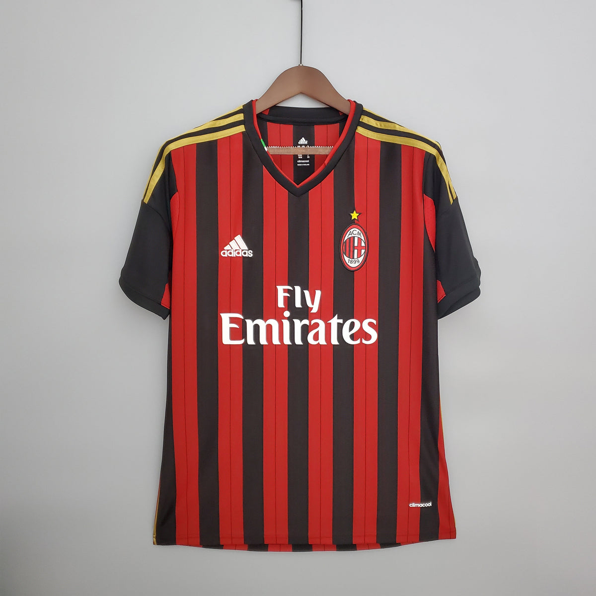 Camiseta Milan Viii 13/14 Hombre (Retro) - Versión Hincha