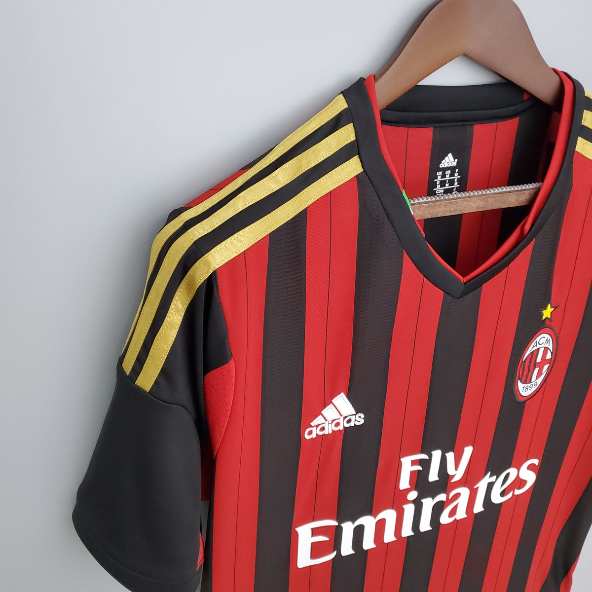 Camiseta Milan Viii 13/14 Hombre (Retro) - Versión Hincha