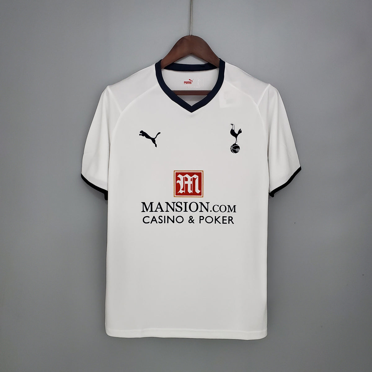 Camiseta Tottenham L 08/09 Hombre (Retro) - Versión Hincha