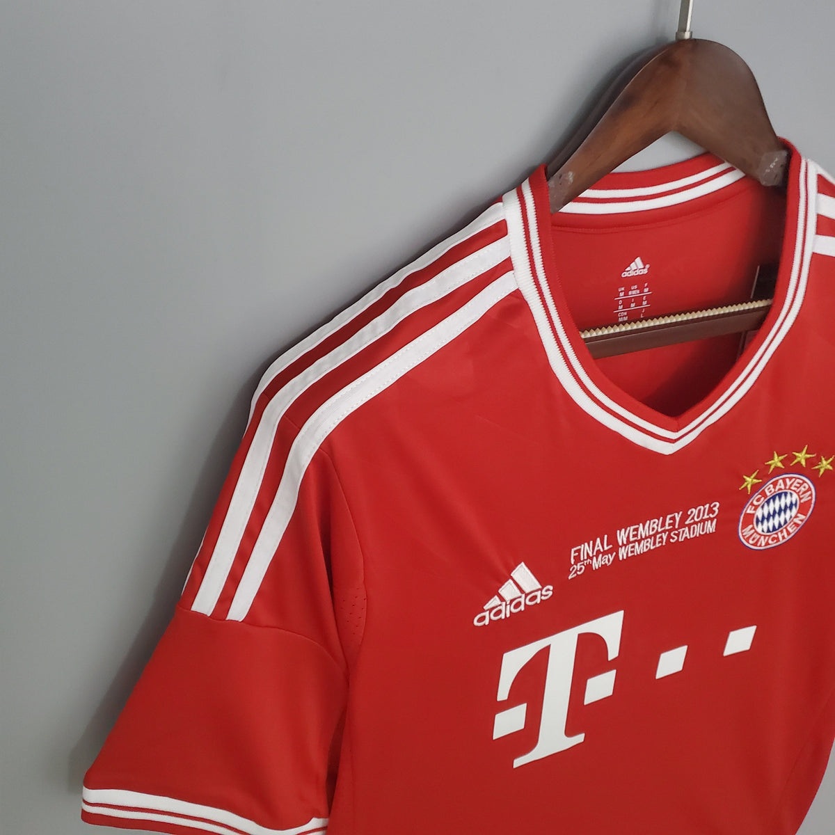 Camiseta Bayern De Munich Local 2013 Hombre (Retro) - Versión Hincha