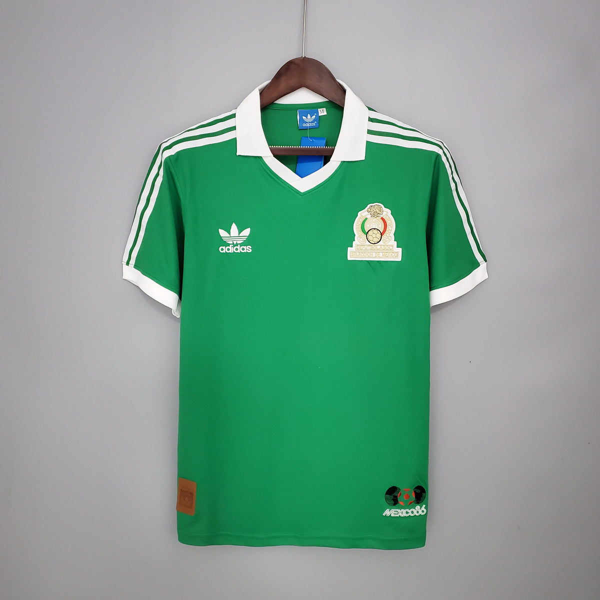 Camiseta México I 86/87 Hombre (Retro) - Versión Hincha
