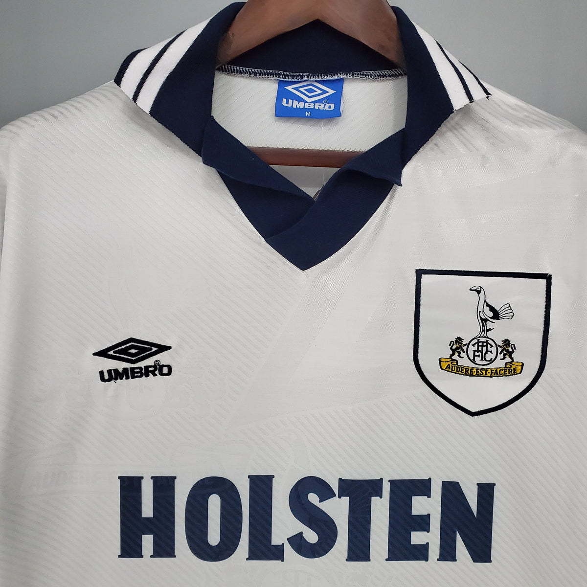 Camiseta Tottenham L 94/95 Hombre (Retro) - Versión Hincha