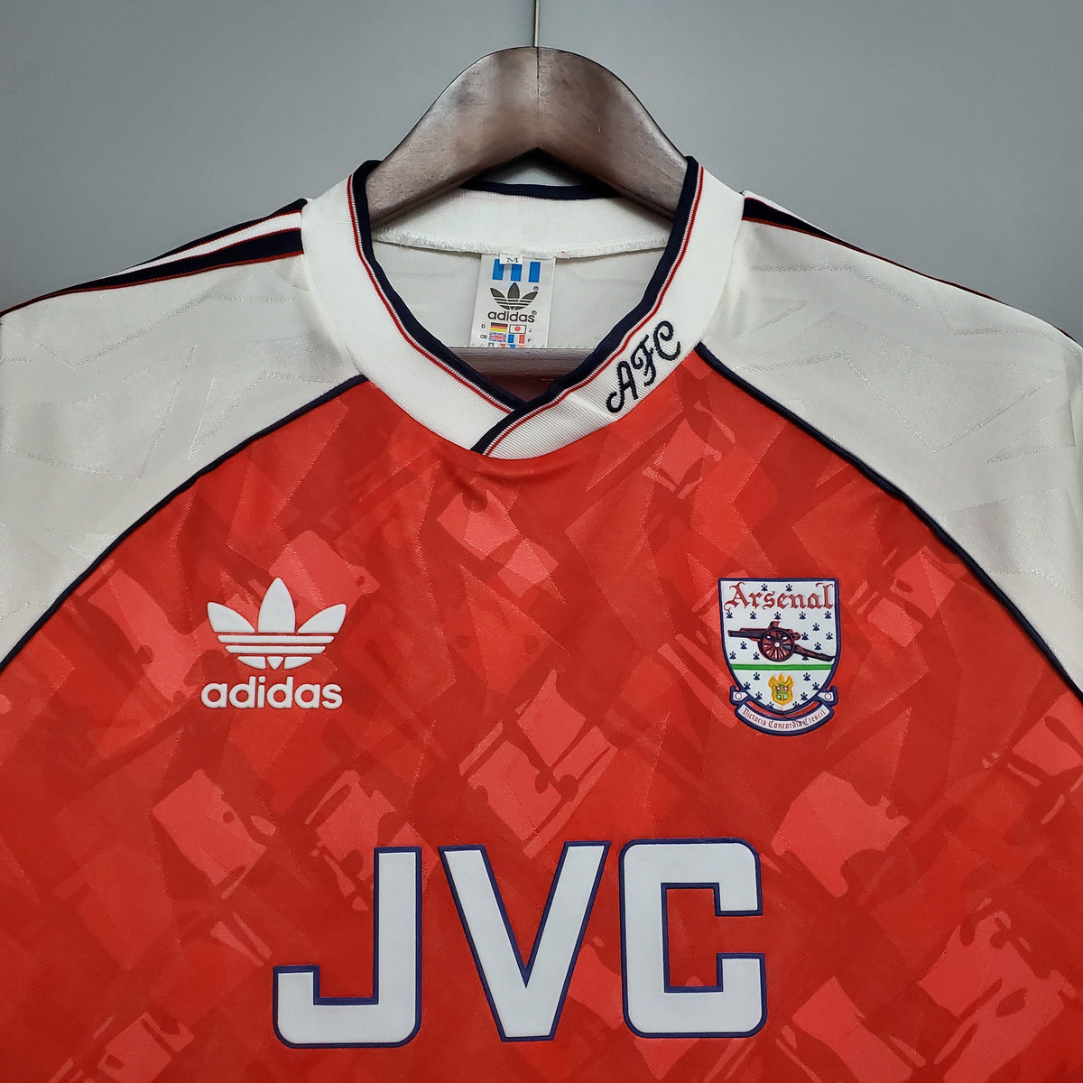 Camiseta Arsenal 90/92 I Hombre (Retro) - Versión Hincha