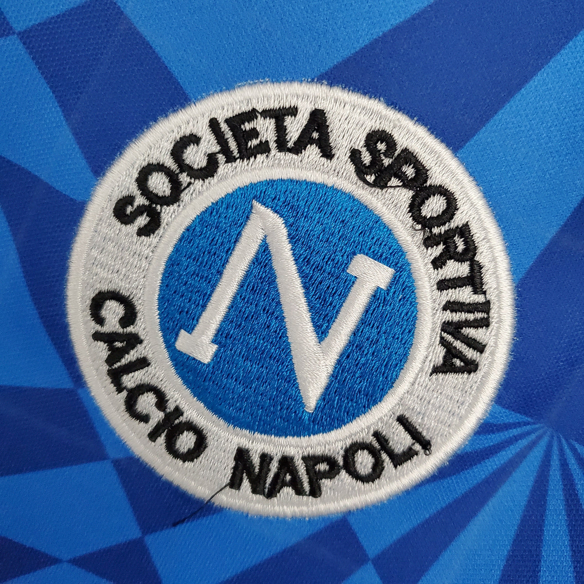 Camiseta Napoli I 91/92 Hombre (Retro) - Versión Hincha