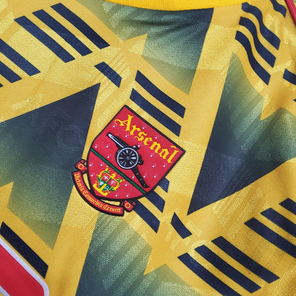 Camiseta Arsenal 91/92 I Hombre (Retro) - Versión Hincha
