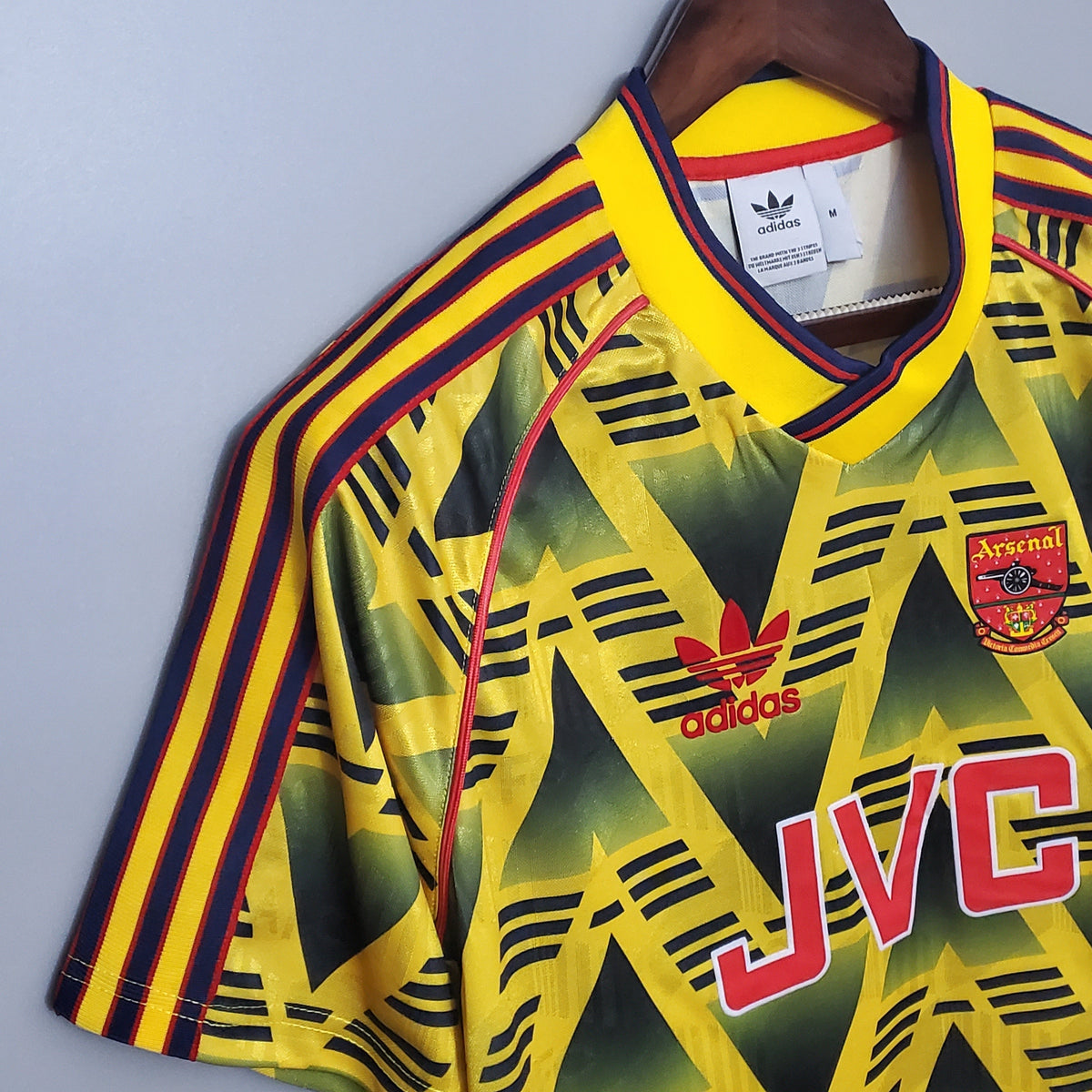 Camiseta Arsenal 91/92 I Hombre (Retro) - Versión Hincha