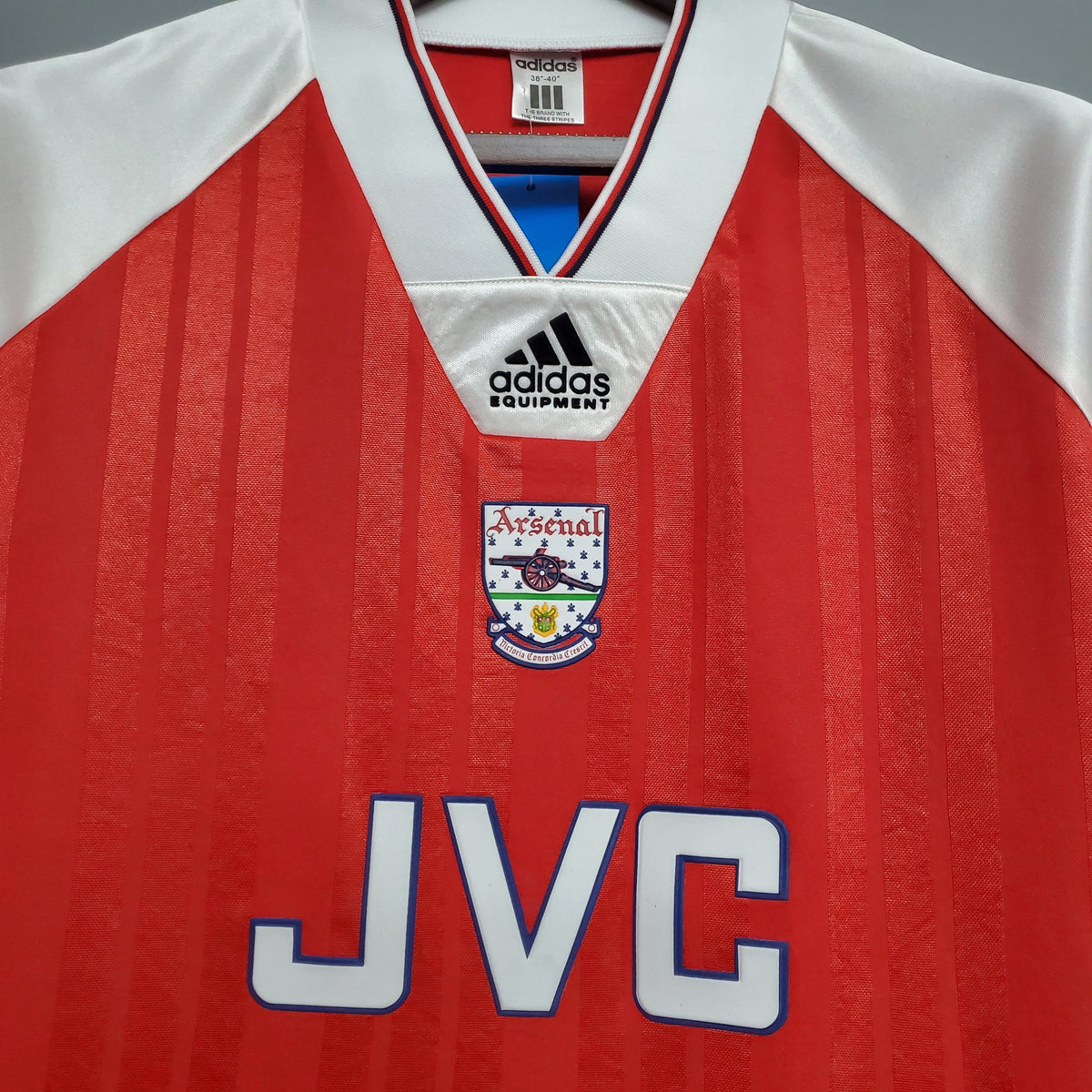 Camiseta Arsenal 92/93 I Hombre (Retro) - Versión Hincha