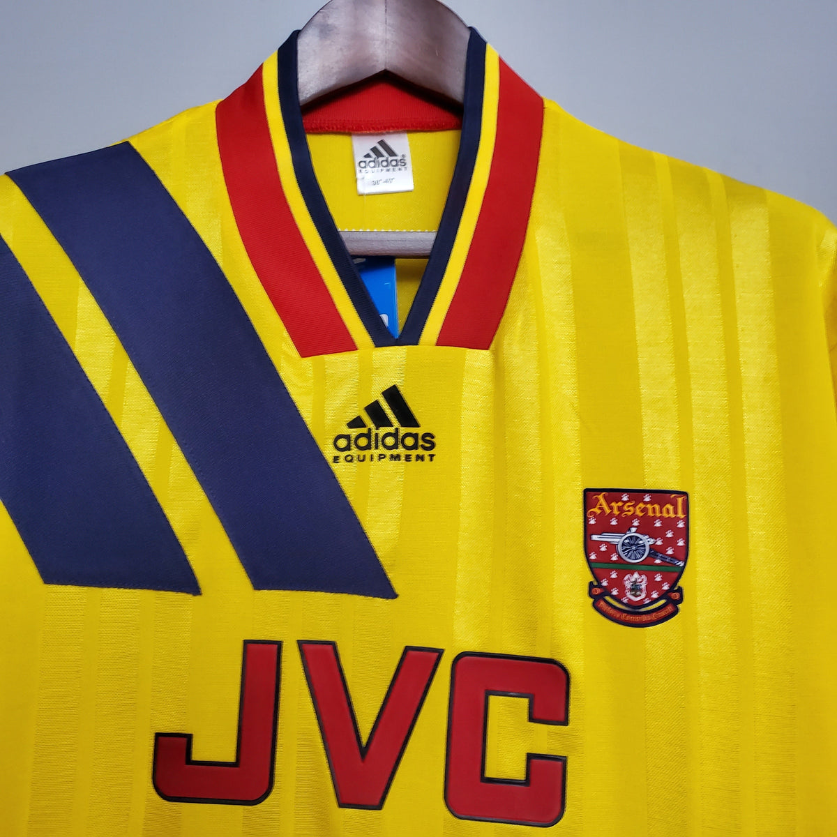 Camiseta Arsenal 93/94 I Hombre (Retro) - Versión Hincha