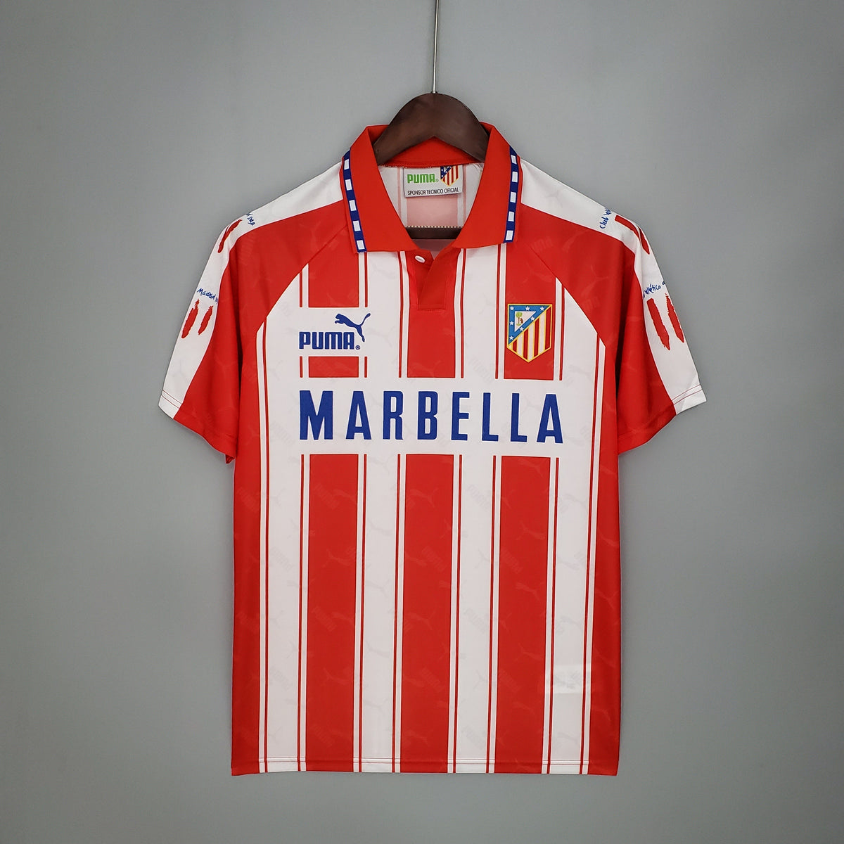 Camiseta Atlético De Madrid I 94/95 Hombre (Retro) - Versión Hincha