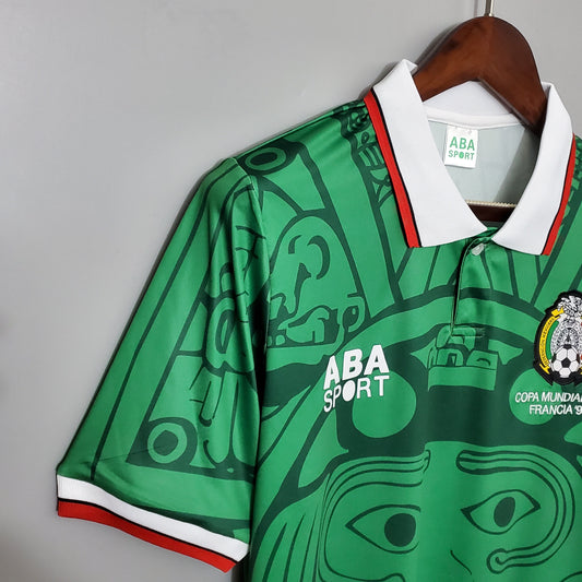 Camiseta México I 98/99 Hombre (Retro) - Versión Hincha