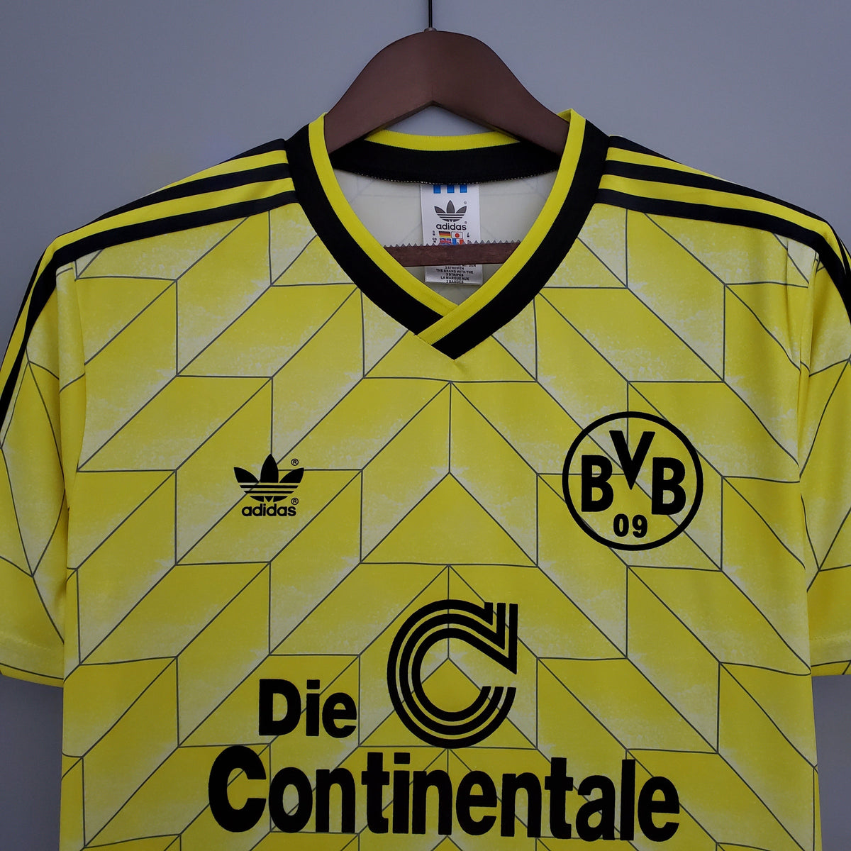 Camiseta Borussia Dortmund Visitante 1988 Hombre (Retro) - Versión Hincha