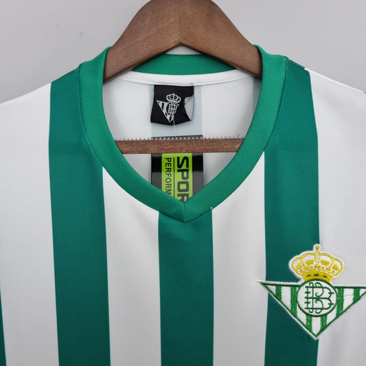 Camiseta Real Betis I 76/77 Hombre (Retro) - Versión Hincha