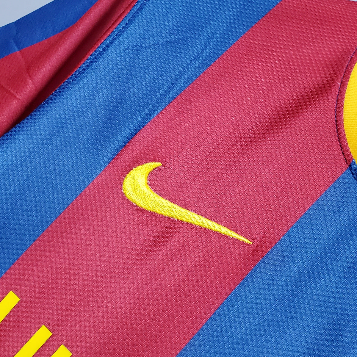 Camiseta Barcelona I 10/11 Hombre (Retro) - Versión Hincha
