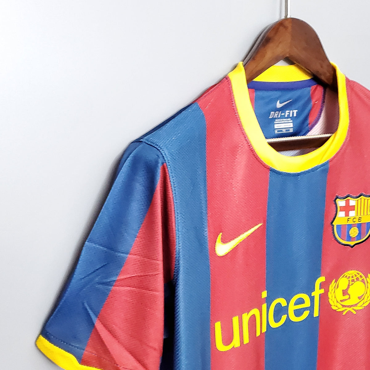 Camiseta Barcelona I 10/11 Hombre (Retro) - Versión Hincha