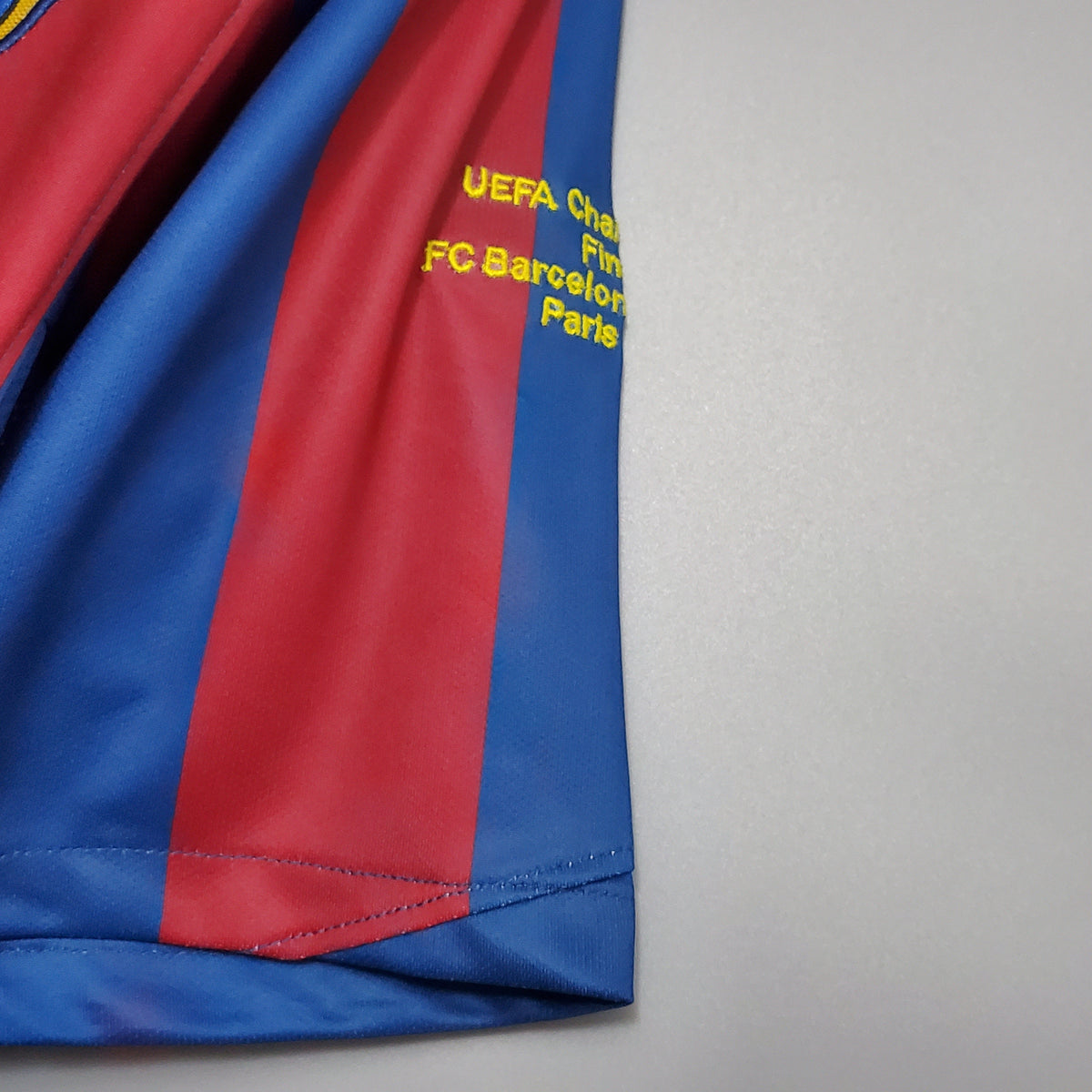 Camiseta Barcelona Local 2006 Uefa Hombre (Retro) - Versión Hincha