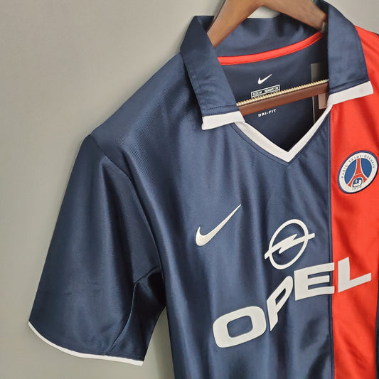 Camiseta PSG I 01/02 Hombre (Retro) - Versión Hincha