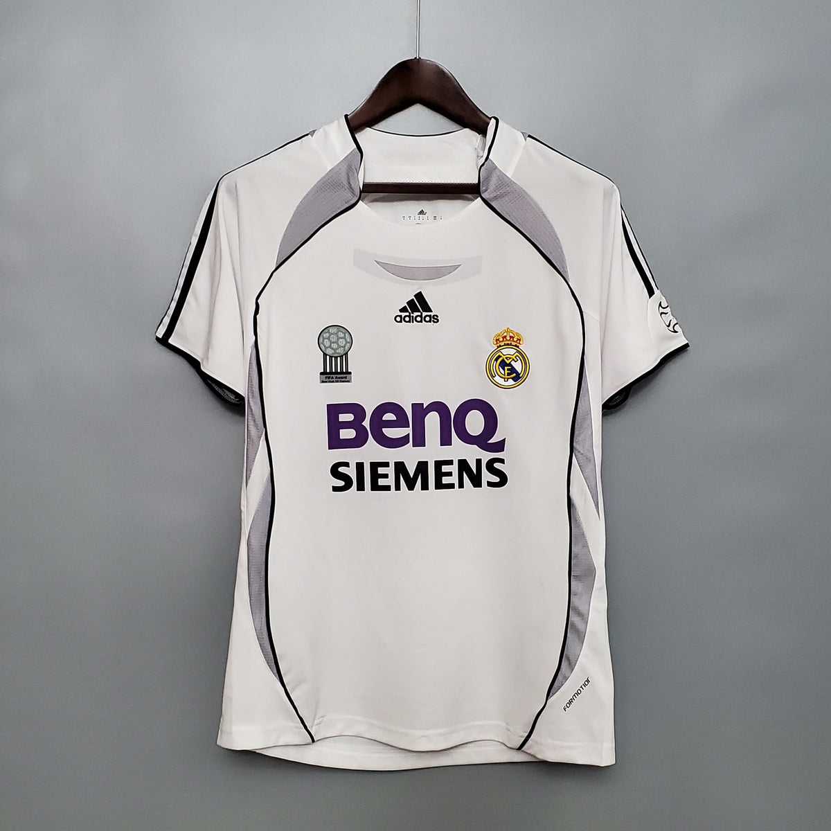 Camiseta Real Madrid I 06/07 Hombre (Retro) - Versión Hincha