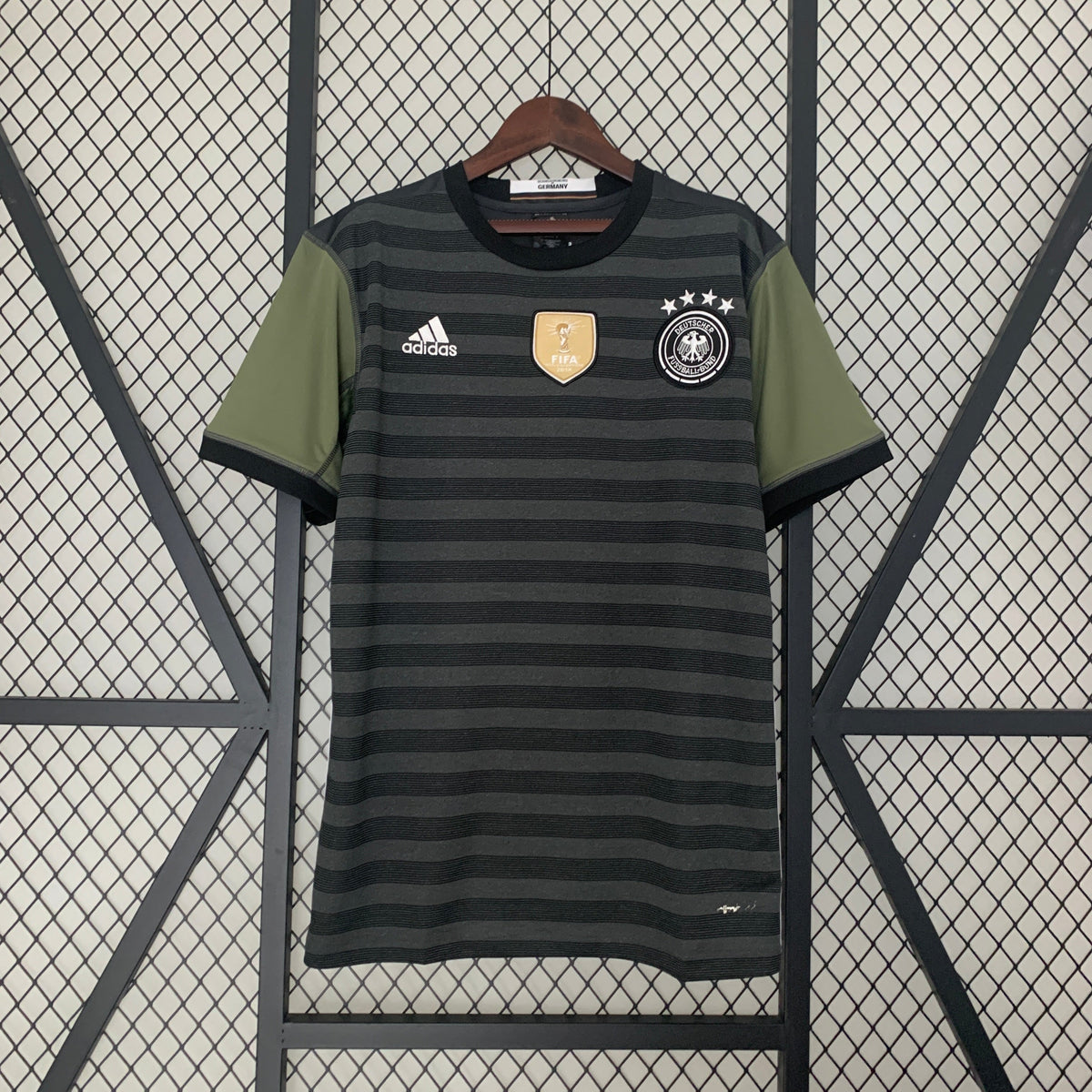 Camiseta Alemania Visitante 2016 Hombre (Retro) - Versión Hincha