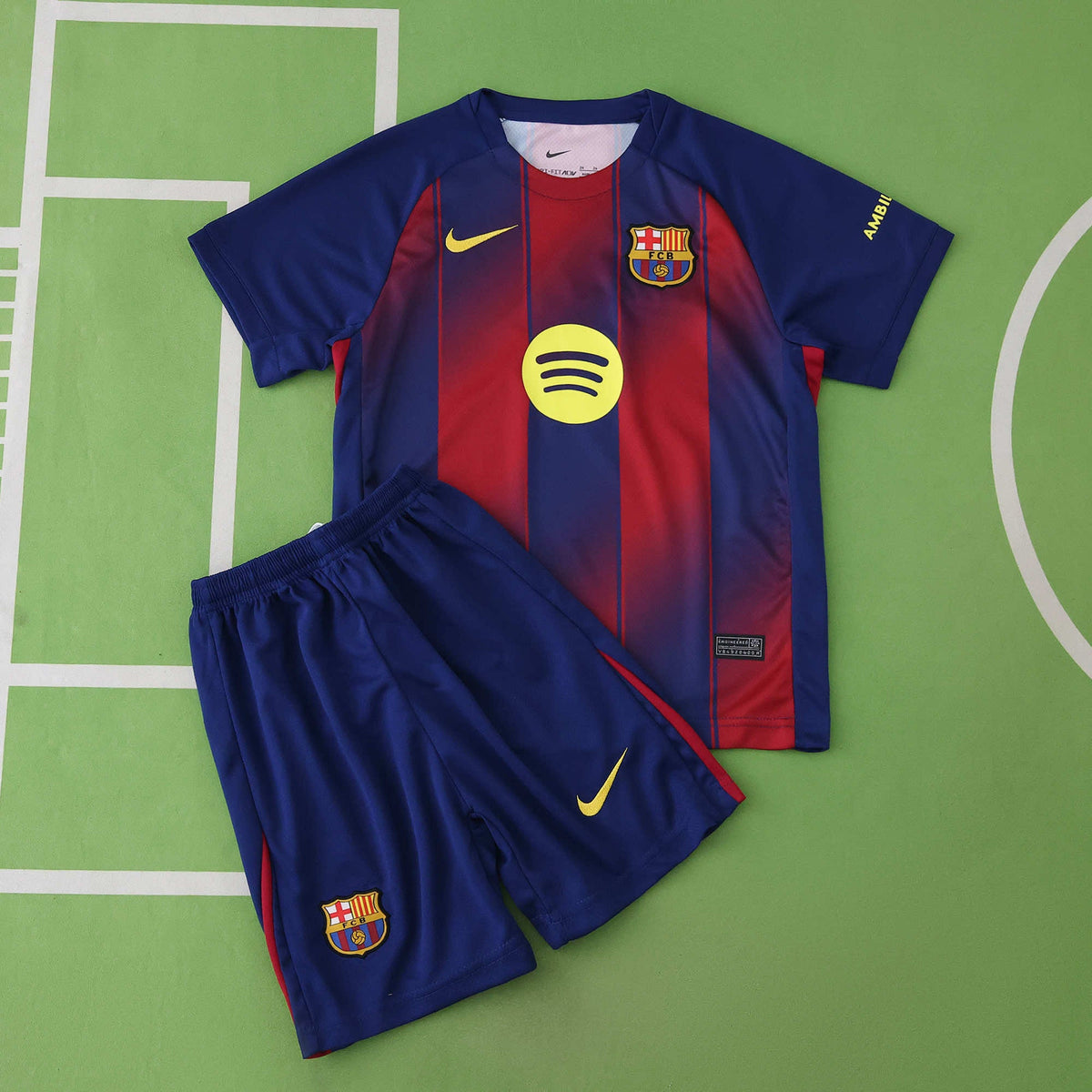 Conjunto Infantil Barcelona Local 2025/26 Conjunto Infantil