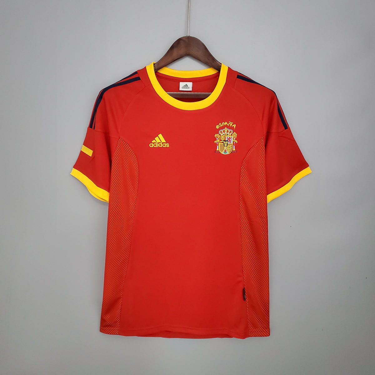 Camiseta España Local 2002 Hombre (Retro) - Versión Hincha