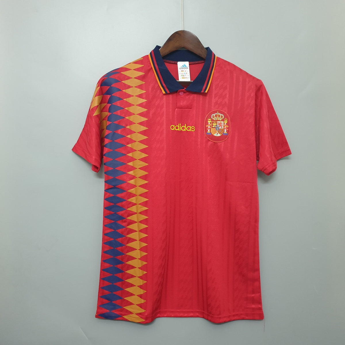 Camiseta España I 94 Hombre (Retro) - Versión Hincha